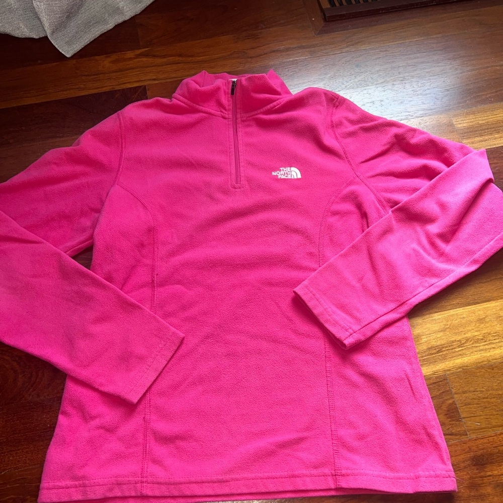 The North Face Pink Fleece Pullover